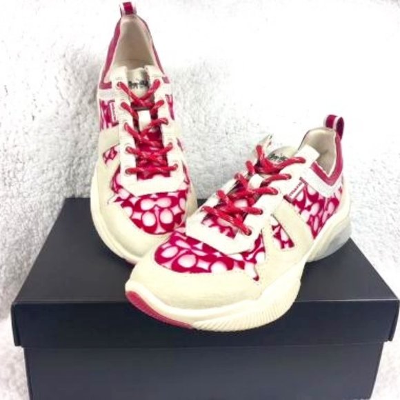Coach Women City Sole Sig Mesh Runners - Picture 1 of 8